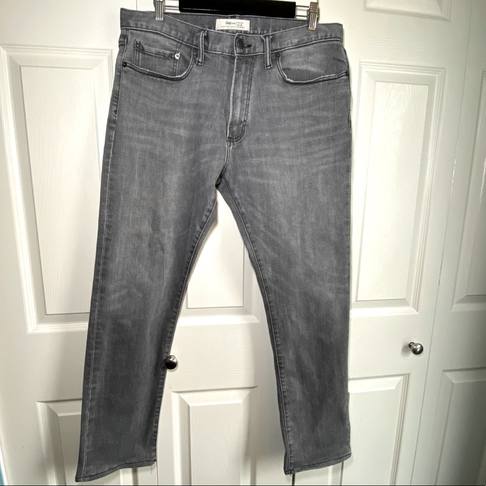 Gap 1969 Slim Denim in Grey